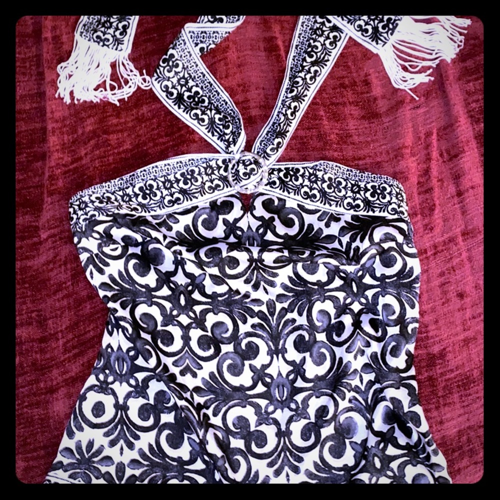 White House black Market halter top M